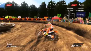 MXGP - The Official Motocross Videogame Gameplay (PS4 HD) [1080p]