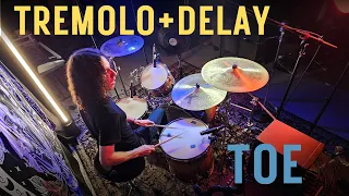 tremolo+delay - toe (Drum Cover by KRB Drummer)