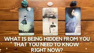 What Is Being Hidden From You That You Need To Know Right Now? ✨🔮 🫣✨ | Timeless Reading