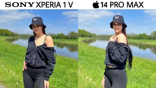 Sony Xperia 1 V vs iPhone 14 Pro Max Camera Test