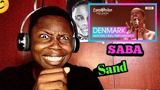 🇩🇰 DENMARK EUROVISION 2024 REACTION 🇩🇰 |  SABA 'SAND' | DENMARK ESC 2024