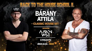 Aaron Wise - Classic House Warm Up MIX - Back To The House School