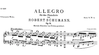 R. Schumann - Allegro Op. 8 | Gabriele Laura (live recording)