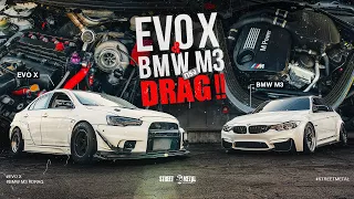 BMW F80 M3 and Evo X ทรง drag เอาไว้ขับเล่น