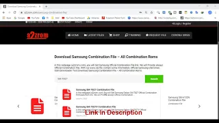 Download Samsung SM-T827 Combination File | Firmware | Flash File