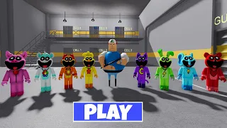 POKEMON BARRY'S PRISON RUN VS Smiling Critters - Walkthrough Full Gameplay #obby #roblox