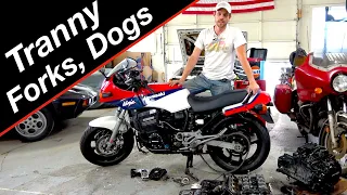 Motorcycle transmission trouble and repair | Kawasaki Ninja GPZ900