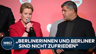 BERLIN WAHL - GIFFEY EINSICHTIG: „Berlinerinnen und Berliner sind nicht zufrieden“