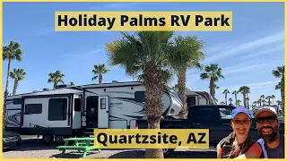 Holiday Palms RV Park Review - Quartzsite, AZ