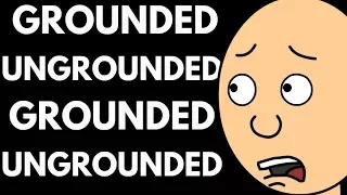 Caillou Gets Grounded Ungrounded Grounded Ungrounded?!