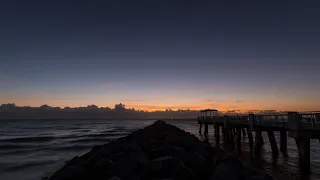 South Beach Miami Sunrise Time-Lapse 4K