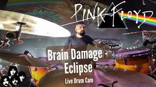 Pink Floyd - Brain Damage - Eclipse | Drum Cover | Pevas Costa | [DRUM CAM]