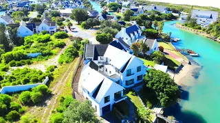 The Canals in St Francis Bay - Drone Video