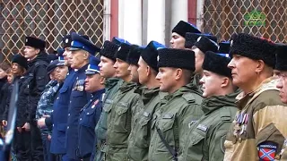 В Санкт-Петербурге в праздник Покрова Пресвятой Богородицы по традиции казаки приняли присягу