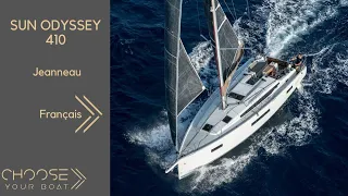 SUN ODYSSEY 410 - Jeanneau : Visite Guidée (en français)