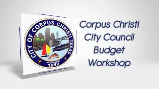 City Council Budget Workshop August 20, 2020
