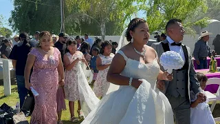 Boda de Ranulfo y Gladys Santos, Fresno CA 2024 San Miguel Cuevas