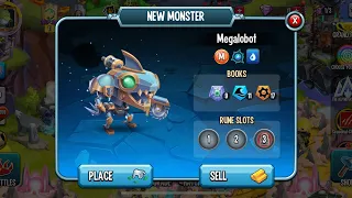 Breeding and Hatching Mythic “Megalobot” Monster Egg in Monster Legends!