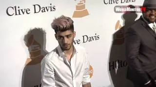 Zayn Malik arrives at Clive Davis 2016 Pre GRAMMY Gala and Salute to Industry Icons