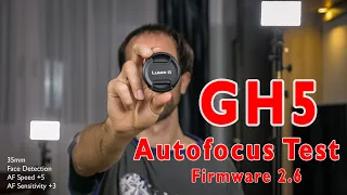 Panasonic GH5 Firmware 2.6 Autofocus Test with 12-35mm f2.8