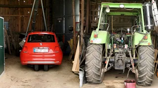 FarmVlog#49 Räder wechsel am Ellenator und Deutz 7206 zusatzöltank macht probleme