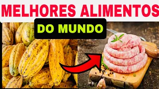 7 MELHORES ALIMENTOS do MUNDO para SAÚDE