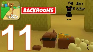 Super Bear Adventure - Gameplay Walkthrough Part 11 - Backrooms (iOS, Android)