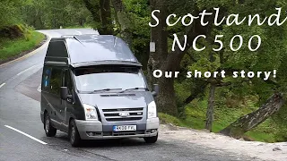 Scotland NC500 Motorhome/Camper Road Trip Story