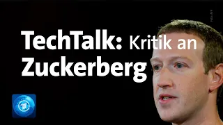 Facebook-Beschäftigte kritisieren Chef Zuckerberg | tagesschau24 TechTalk (Folge 8)