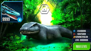 Labyrinthodontia max feed out. Jurassic world the game.