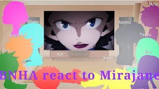 | BNHA reacts | Fairy Tail | Mirajane |