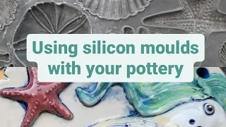 how to use silicon moulds with clay.