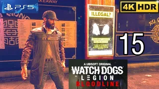 Watch Dogs Legion Bloodline Walkthrough Part 15 PS5 Gameplay 4K Ray Tracing