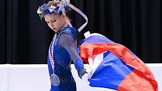 Victory Ceremony | Skate Canada | Alexandra Trusova