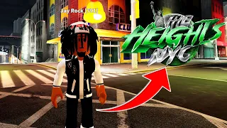 PLAYING ROBLOX FIVEM THE HEIGHTS NYC..