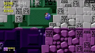 Sonic the Hedgehog Widescreen Playthough with Rewind + Fast-forward