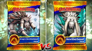 DRAGO'S BEWILDERBEAST LEGENDARY PACK Vs BEWILDERBEAST LEGENDARY PACK - Dragons: Rise of Berk