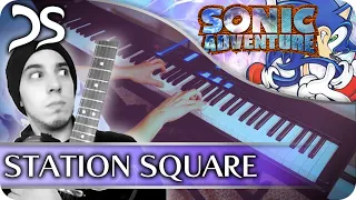 Sonic Adventure - "Welcome to Station Square" [Chill Guitar & Piano Cover] (ft. Hashel) || DS Music