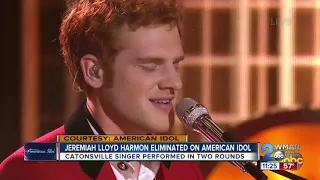 Catonsville's own Jeremiah Lloyd Harmon just misses American Idol final four cut