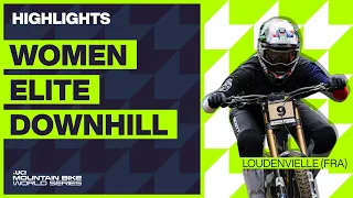 Loudenvielle - Women Elite DHI Highlights | 2023 UCI MTB World Cup