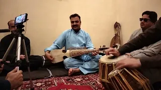 #ustad ramin saqizada play by indain song,