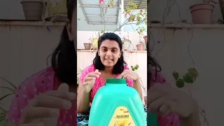 Pooja Domadi showing how to make Eco-Friendly Sanitizer free of cost