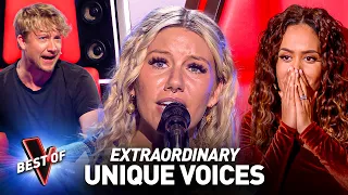 UNIQUE VOICES leaving the Coaches in SHOCK on The Voice #5 | Top 10