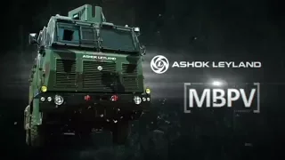 Ashok Leyland's Medium Bullet Proof Vehicle (MBPV)