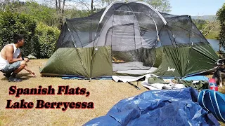 Camping at Lake Berryessa! Spanish Flats campground. Fishing, eating, and laughs