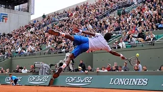 World's Most Amazing Tennis Trick Shots