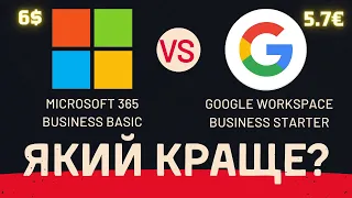 Порівняння найдешевших тарифів Google та Microsoft для колективної роботи з документами.