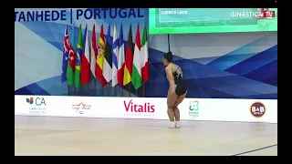 CUENCA Laura (ESP) - SENIOR IW qualifications  Aerobic gymnastic Fig open 2024, CANTANHEDE