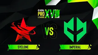5yclone vs. Imperial - Map 3 [Overpass] - ESL Pro League Season 18 - Group C
