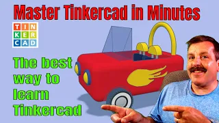 The Best way to Learn Tinkercad. Build a car in less than 20 minutes!